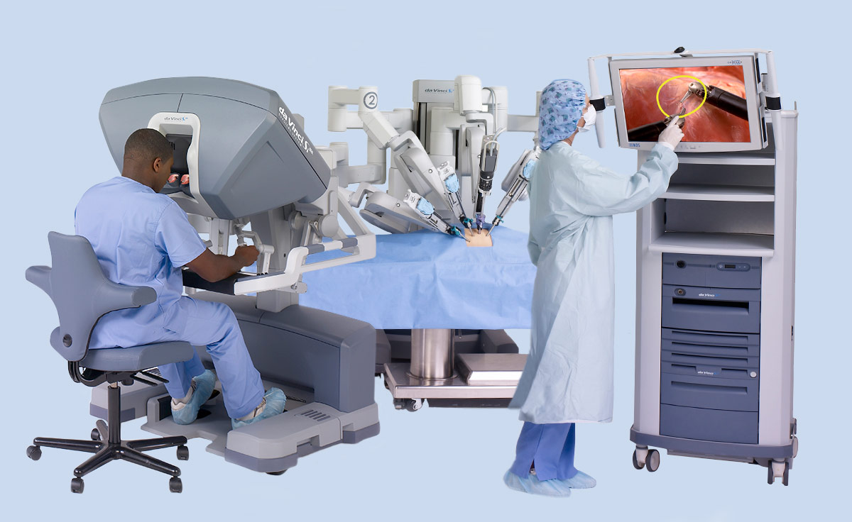 represa para superficie Minimally Invasive da Vinci Robotic Surgery - Fertility & Midwifery Birth  Center